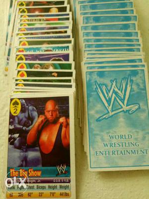 It is a WWE playing card total 55 cards
