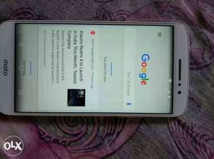 Moto M 64GB 4gb one month old no problem on the