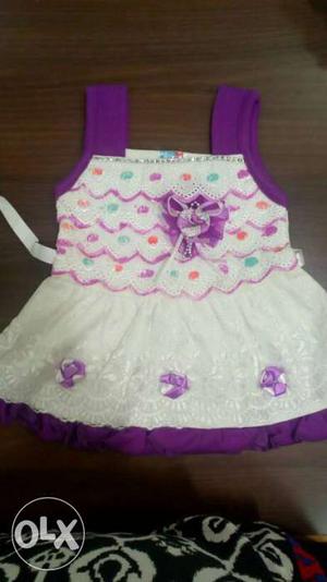 New born baby girl frock up to 1 yr