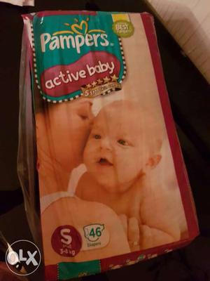 Pampers Active Baby Box Disposable Diapers