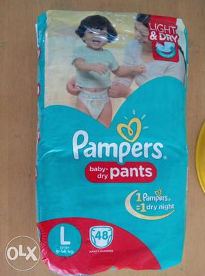 Pampers pant style diaper. New 48 piece pack. We