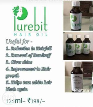 Purebit Hair Oil Bottle