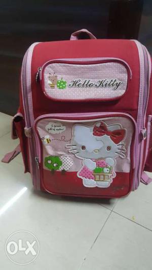 Red Hello Kitty Backpack