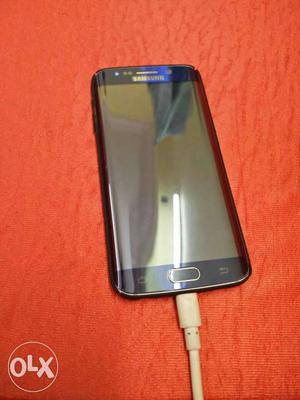 Samsung Galaxy s6 edge blue only phone a single