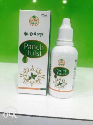 Three Panch Tulsi Bottle With Box