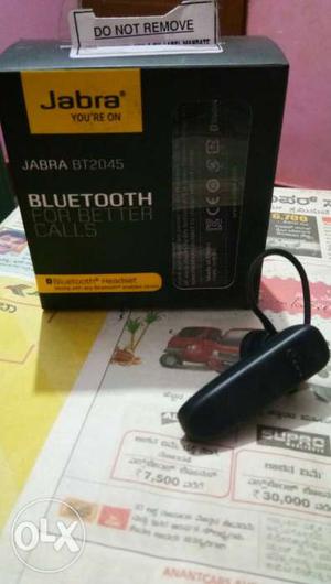 Unused Bluetooth brought four months back with