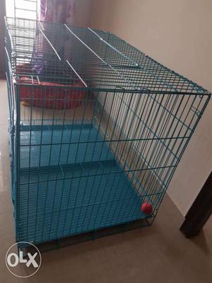 3.5 feet X 3 feet Cage...perfect for medium sized