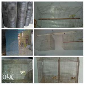 All types of wooden breading box & steel cages & drinker &