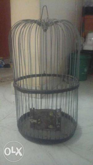 Bird cage non rustable