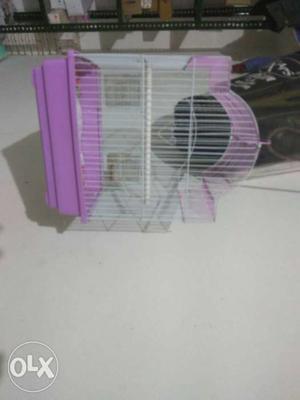 Birds cage almost new ideal for 2 small birds