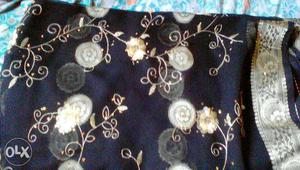 Black And Gold Textile