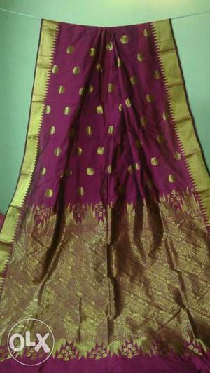 Brand new mrittikaa collection purple kanjibharam