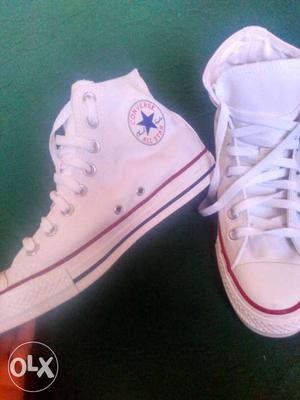 Converse white shoes all star orginal new brand size 7