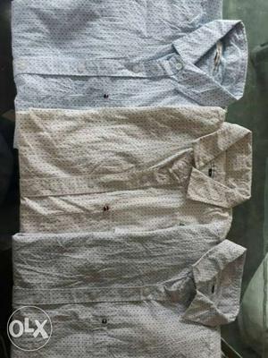 Cotton shirts full sleeves