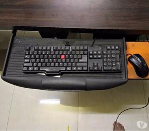 Elegant Office Workstation for 3, with Keyboard & Mouse