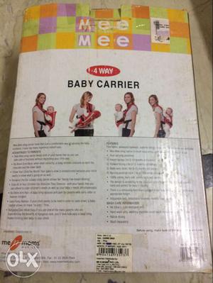 Mee Mee baby carrier, unused