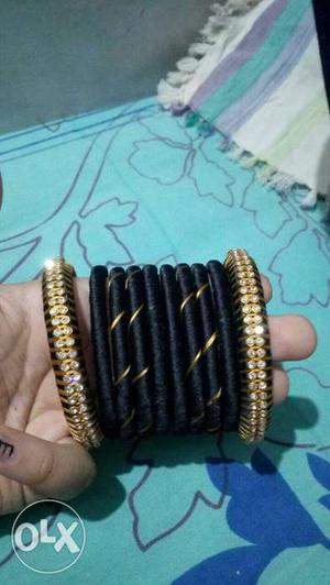 New silk thread bangles