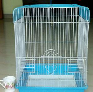 New, unused birds cage - 13x18x11" up for grab.