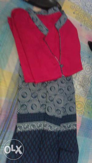 Plazo dress and kurti,dress material available