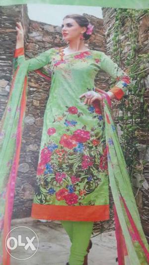 Pure cotton printed suits. trenddy these days 4