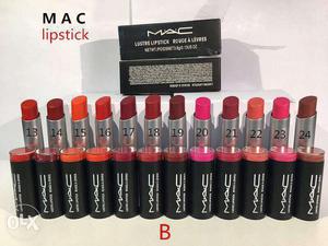 Set of 12 matte lipstick.. Very high quality on