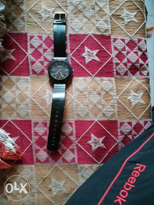 Sonata super fibre watch.. With rubber strap...