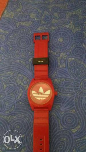 Adidas Original neo outdoor gear, bright red