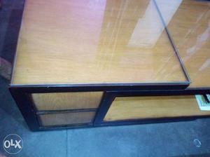 Black And Brown Wooden Center Table