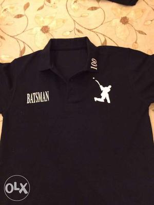Black Batsman Polo Shirt