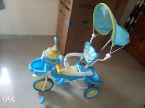 Blue Ride On Pedal Trike Toy