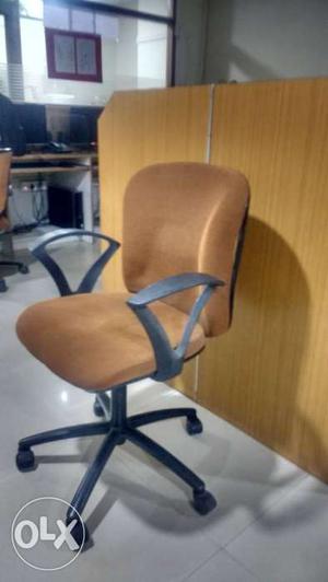 Brown And Black Office Chair
