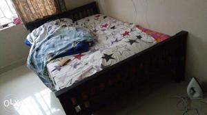 Double Cot and Sulfex Mattress For Sale Immediately.