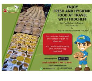 Food Delivery In Train by FudCheff in Bharatpur Junction