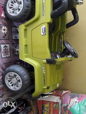 Kids jeep new condition only 2 month usage with