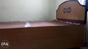 Moving out sale. Wooden Double Bed (6x 4) with