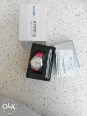 New unused Casio watch with warranty for sale