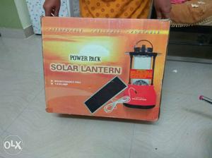 Power Pack Solar Lantern Box