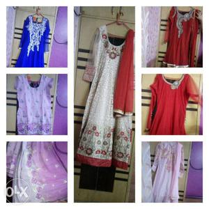 Seven Collage Women's Sari