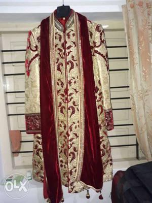 Wedding dulha sherwani velvet DIGJAM original