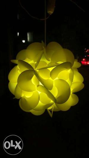 Yellow Pendant Lamp