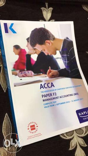 ACCA Paper F2 Management Accounting Book
