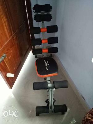 Black And Orange Ab Exerciser