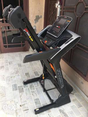 Black Fitking Treadmill 2 month old
