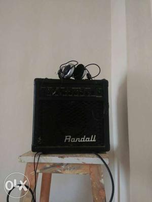Black Randall Guitar Amplifier