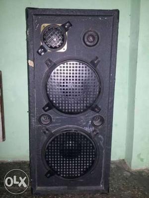 Black Unpaired PA Speaker