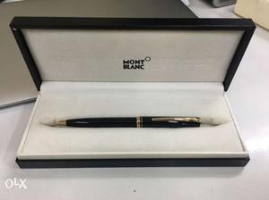 Brand new Black And Gold Mont Blanc Ball Pen