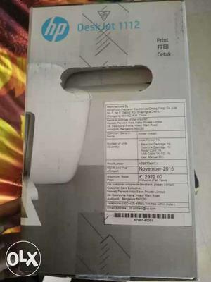 Brand new HP deskjet  colour/B & W printer.