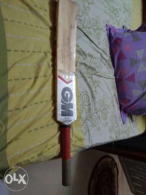 Brown And Red GM Cricket Bat