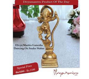 Buy Ganesha Dancing On Snake Statue Nagpur