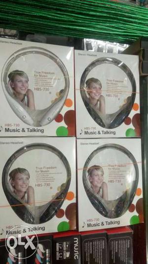 Four Music And Talking Wireless Headset